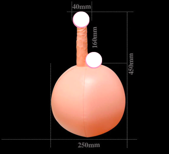 Dương vật giả nhún trái bóng silicon cao cấp rung mềm mại nữ thích